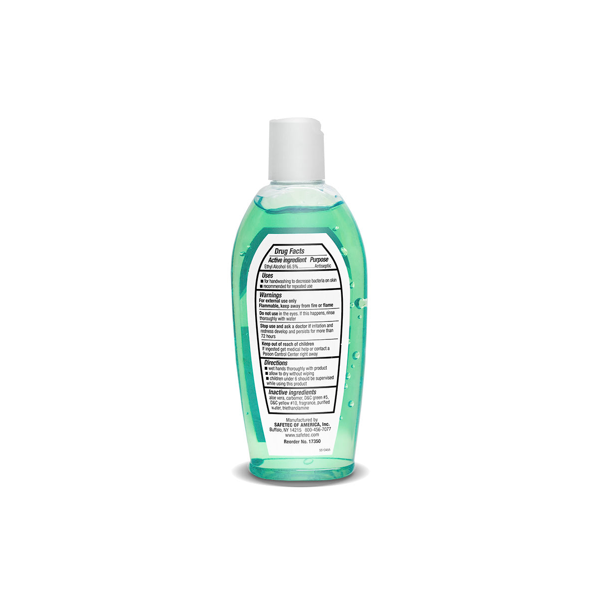 SafeTec - Hand Sanitizer (Fresh Scent) Disc Top Bottle- 4oz. data-zoom=
