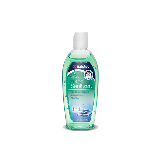 SafeTec - Hand Sanitizer (Fresh Scent) Disc Top Bottle- 4oz.