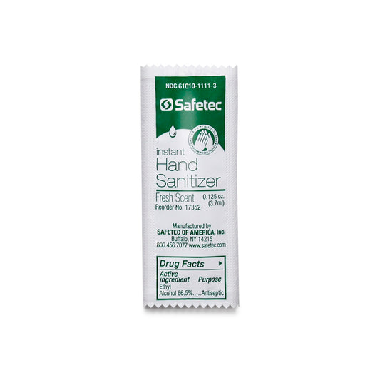SafeTec - Instant Hand Sanitizer (Fresh Scent) Pouch - .125oz.