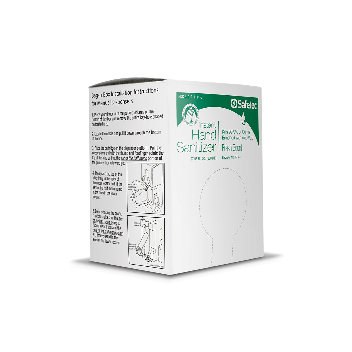 SafeTec - Hand Sanitizer - 800ML Refill