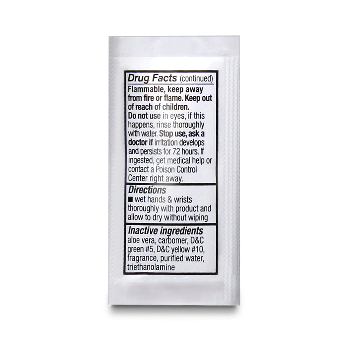 SafeTec - Instant Hand Sanitizer (Fresh Scent) Pouch - .9g pouch