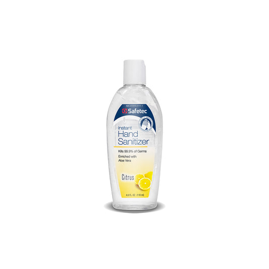 SafeTec - Hand Sanitizer (Citrus) Disc Top Bottle - 4oz.