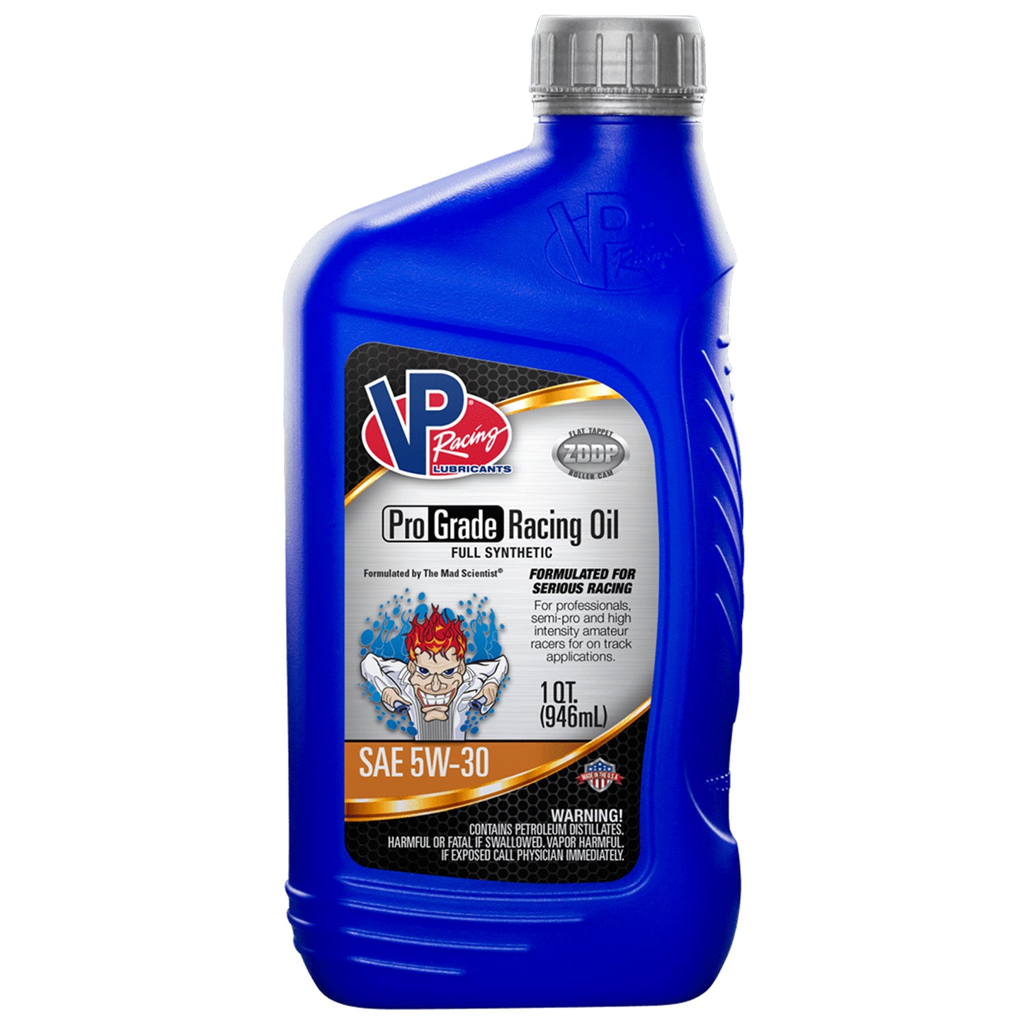 VP: Pro Grade SAE 5W30 Full Synthetic Racing Oil - Quart