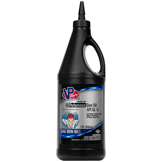 VP: 80W90 Gear Oil – VP Hi-Performance SAE 80W-90 API GL5 Limited Slip Hypoid Gear Oil - Quart