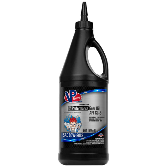 VP: 80W90 Gear Oil – VP Hi-Performance SAE 80W-90 API GL5 Limited Slip Hypoid Gear Oil - 12/1 Quart