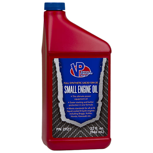 VP: 4-Cycle Engine Oil – SAE 30 / 10W30 Full Synthetic - Quart