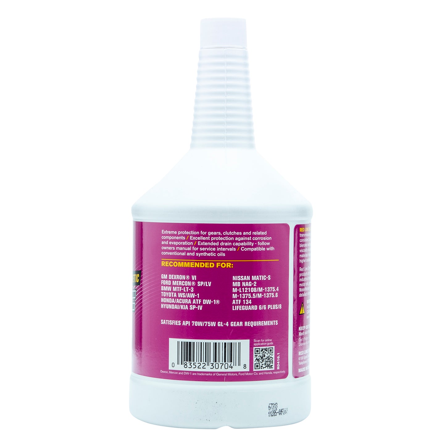RedLine: D6  ATF - Quart