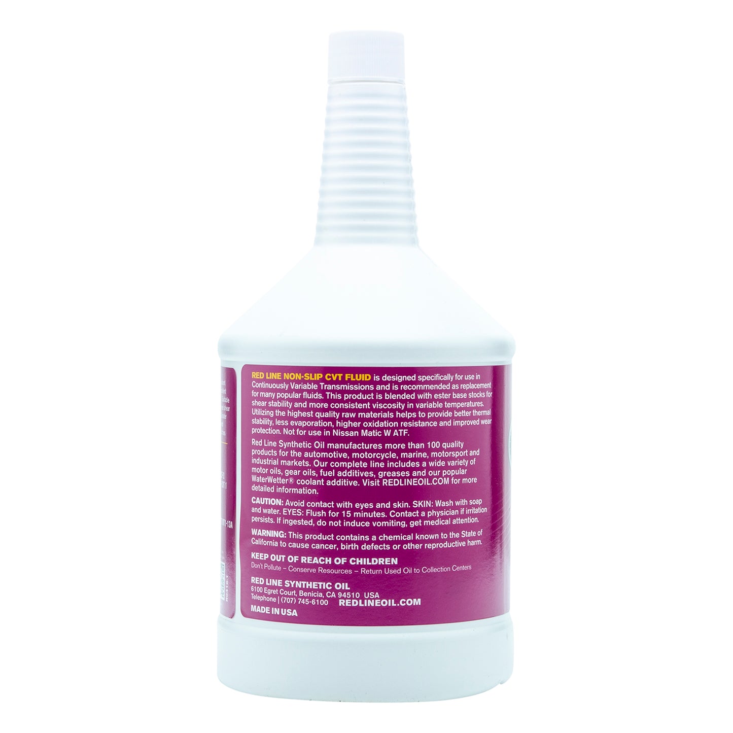 RedLine: Non-Slip CVT - quart