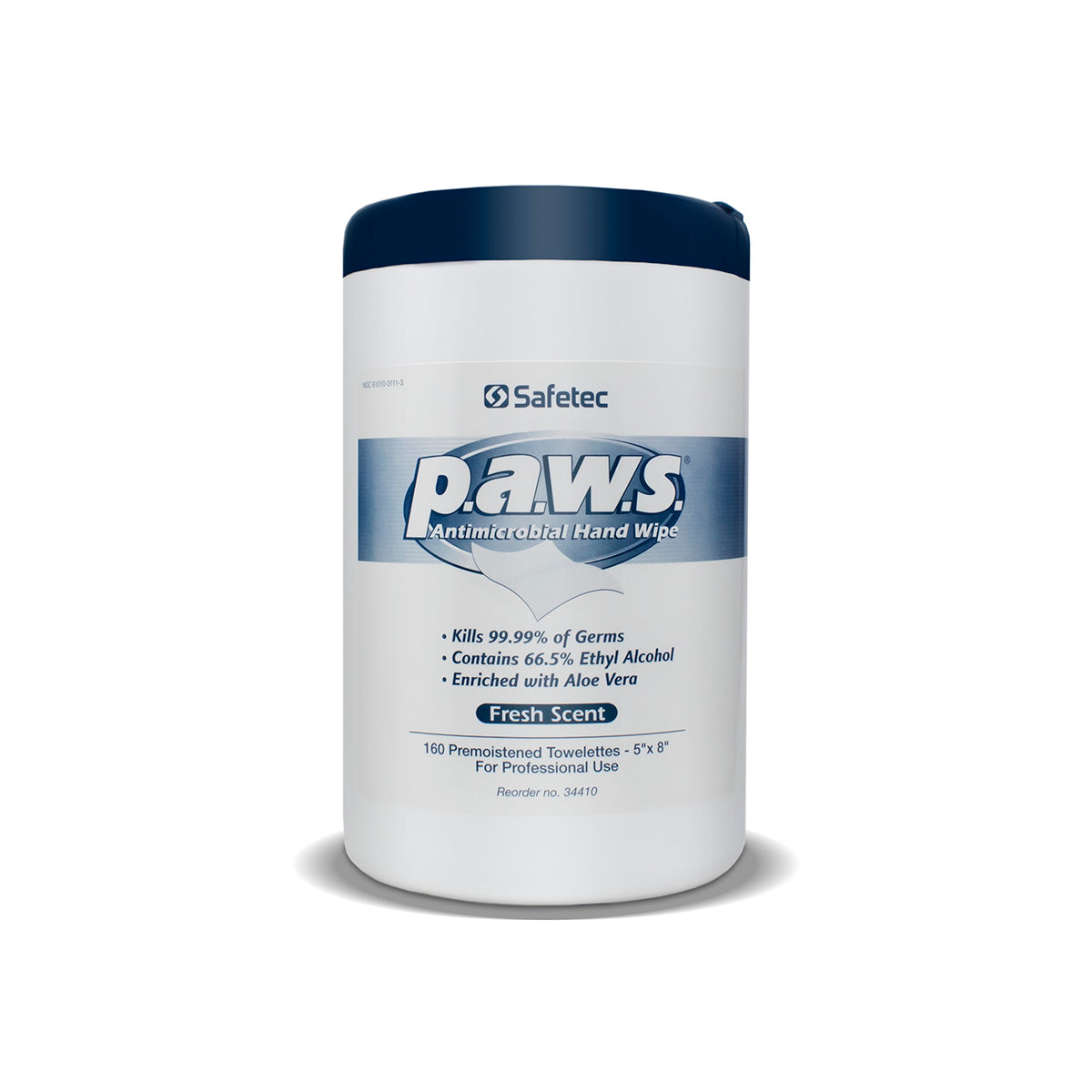 SafeTec - PAWS - 160ct. Canister