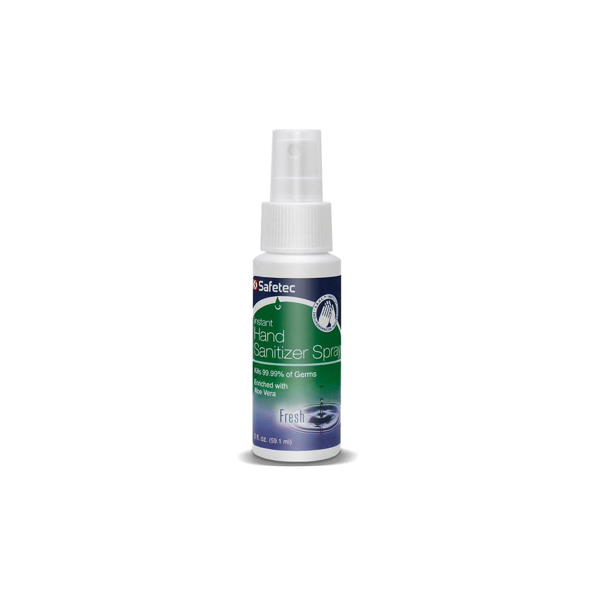 SafeTec - Hand Sanitizer - 2oz. Spray Bottle