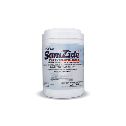 SafeTec - SaniZide Plus® Surface Disinfectant Wipes - 160ct. Canister