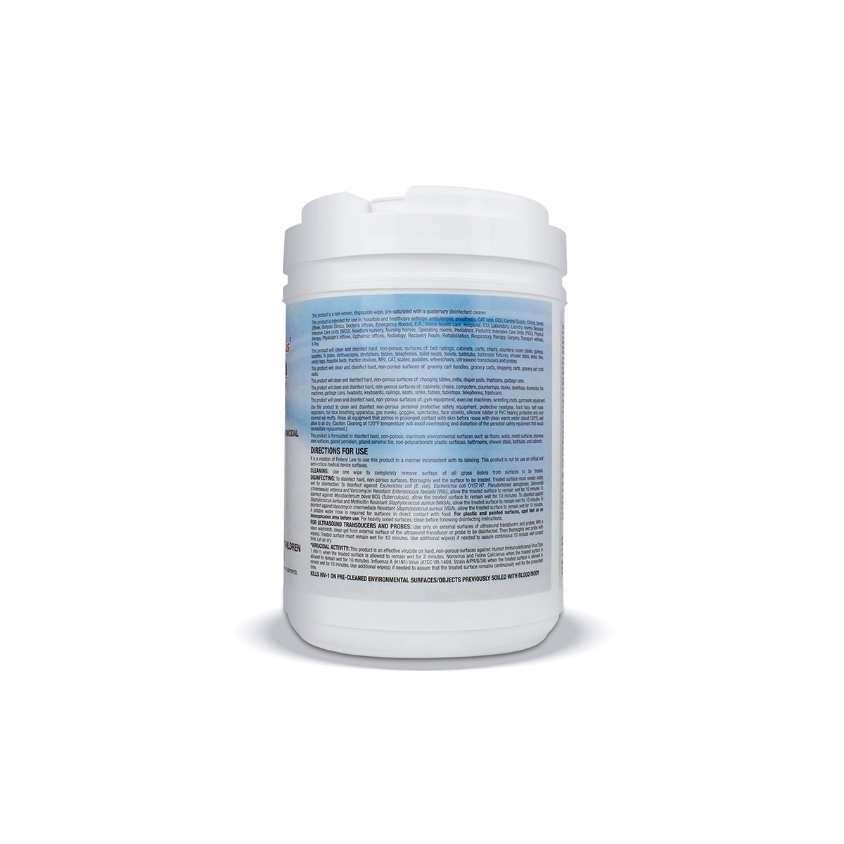 SafeTec - SaniZide Plus® Surface Disinfectant Wipes - 160ct. Canister data-zoom=