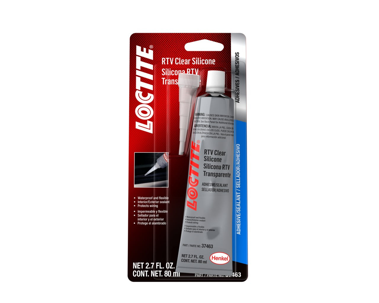 Loctite RTV Clear Silicone Adhesive/Sealant - 80 ML