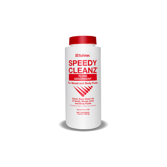 SafeTec - Speedy Cleanz Fluid Absorbent 1lb. Shaker