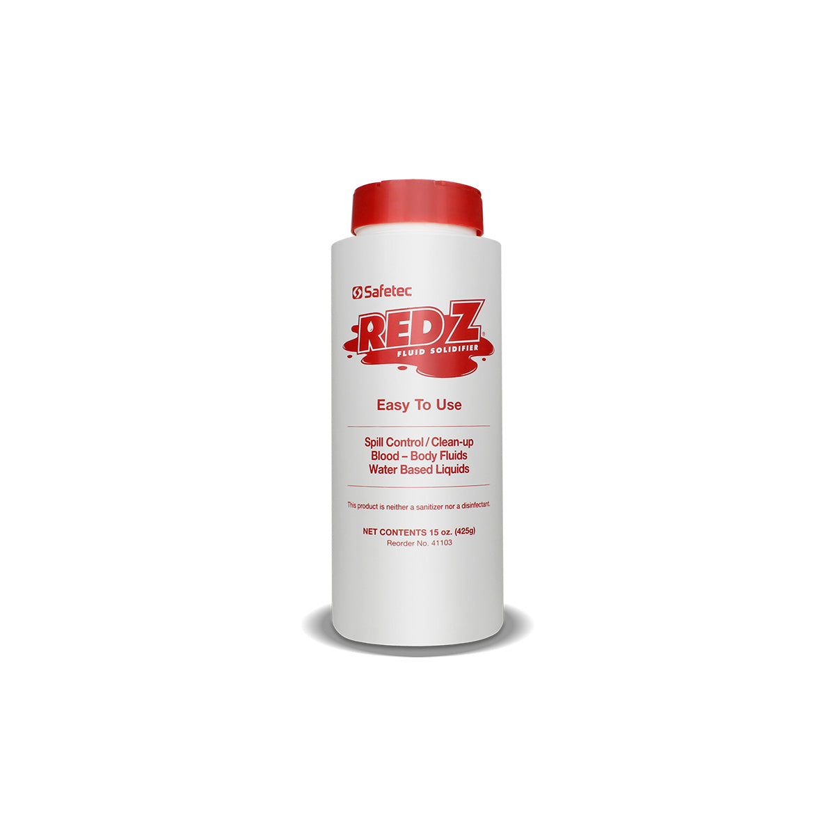 SafeTec - Red Z® Spill Control Solidifier Shaker Top - 15oz. data-zoom=