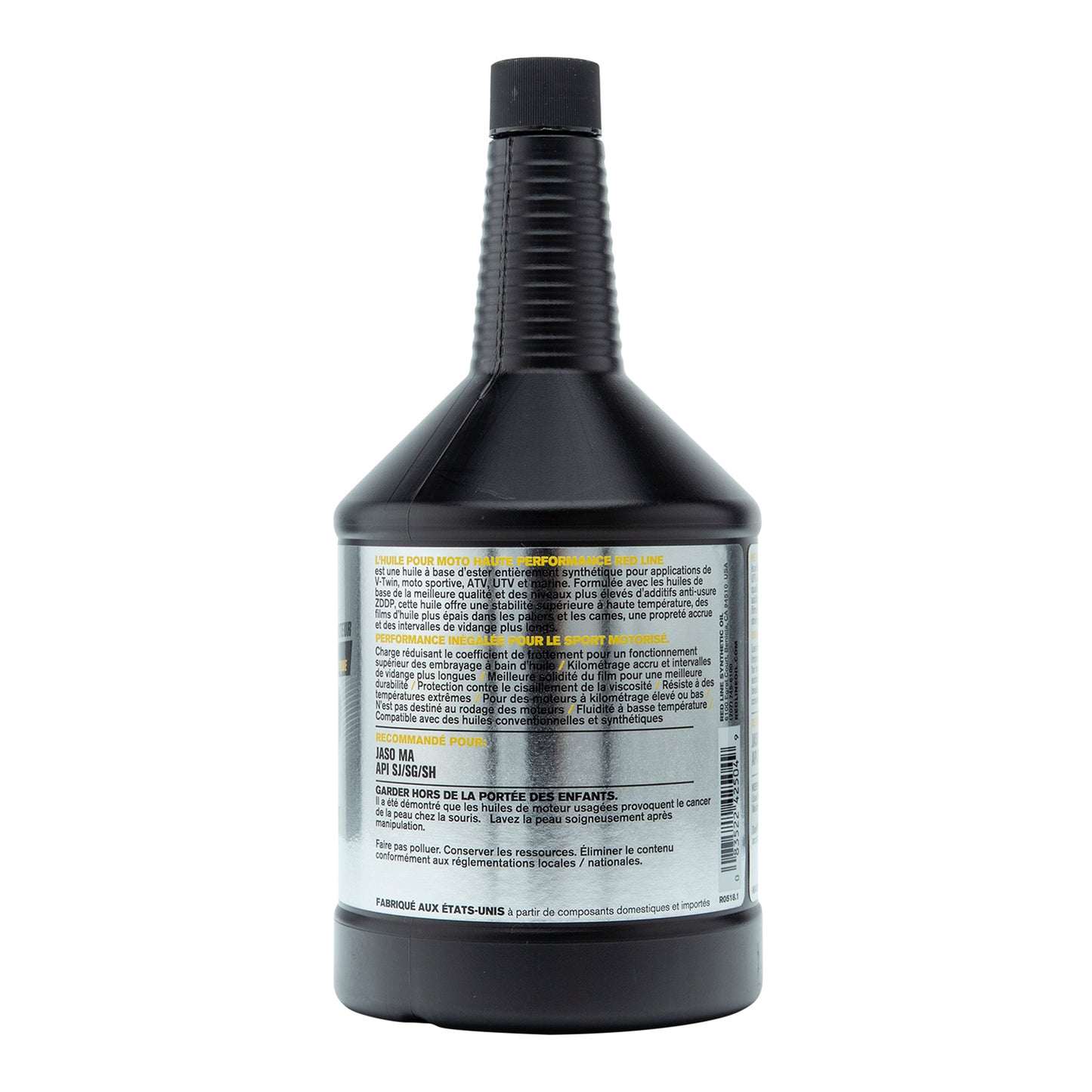 RedLine: 20W50 Motorcycle Oil - quart