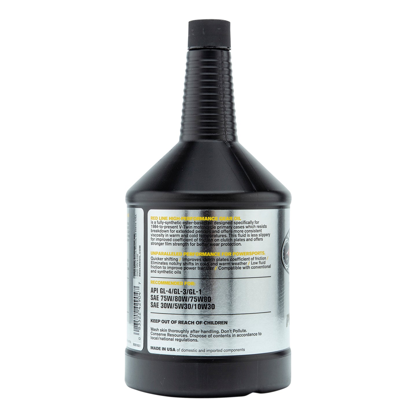 RedLine: V-Twin Primary Oil - quart