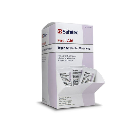 SafeTec - Triple Antibiotic Ointment - 0.9g Pouch (144ct. Box)