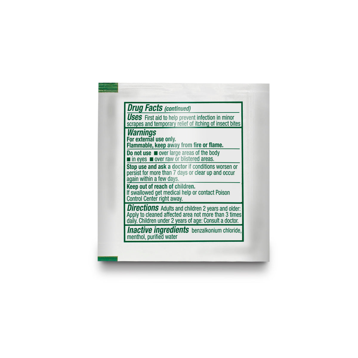 SafeTec - Sting Relief Wipes - 150ct.