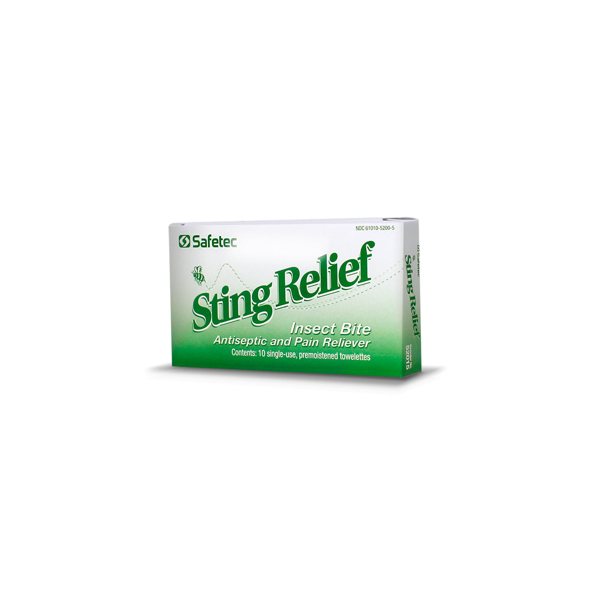 SafeTec - Sting Relief Wipes - 10ct.