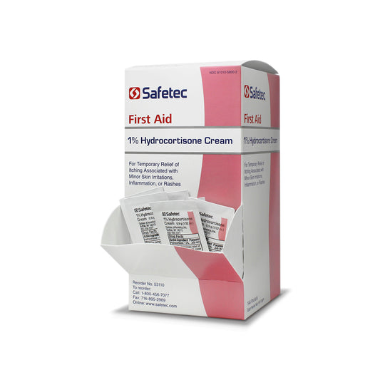 SafeTec - Hydrocortisone Cream (1%) Pouch