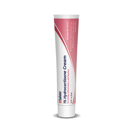 SafeTec - Hydrocortisone Cream (1%) – 1 oz. Tube