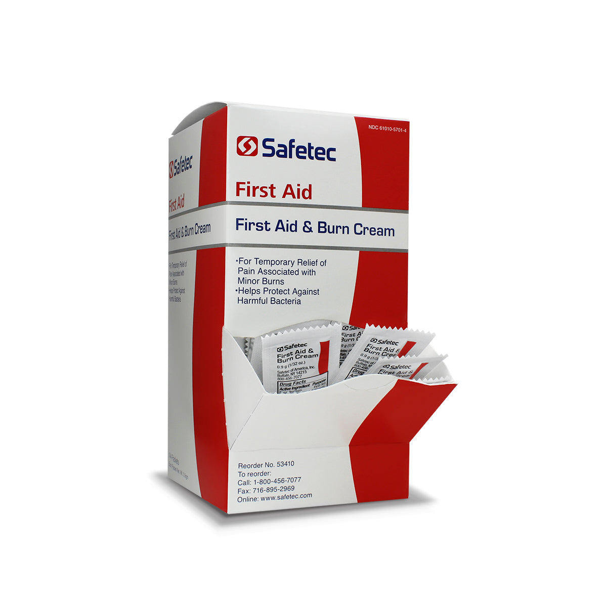 SafeTec - First Aid & Burn Cream - 144 ct. Box data-zoom=