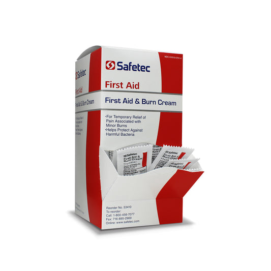 SafeTec - First Aid & Burn Cream - 144 ct. Box