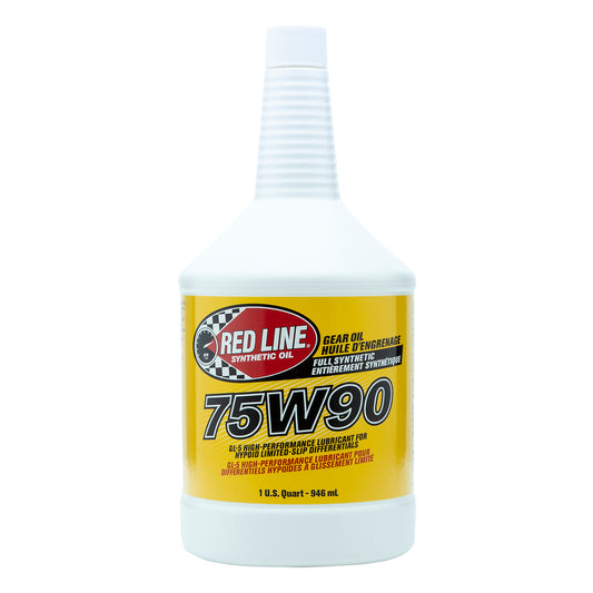 RedLine:  75W90 GL-5 Gear Oil - quart