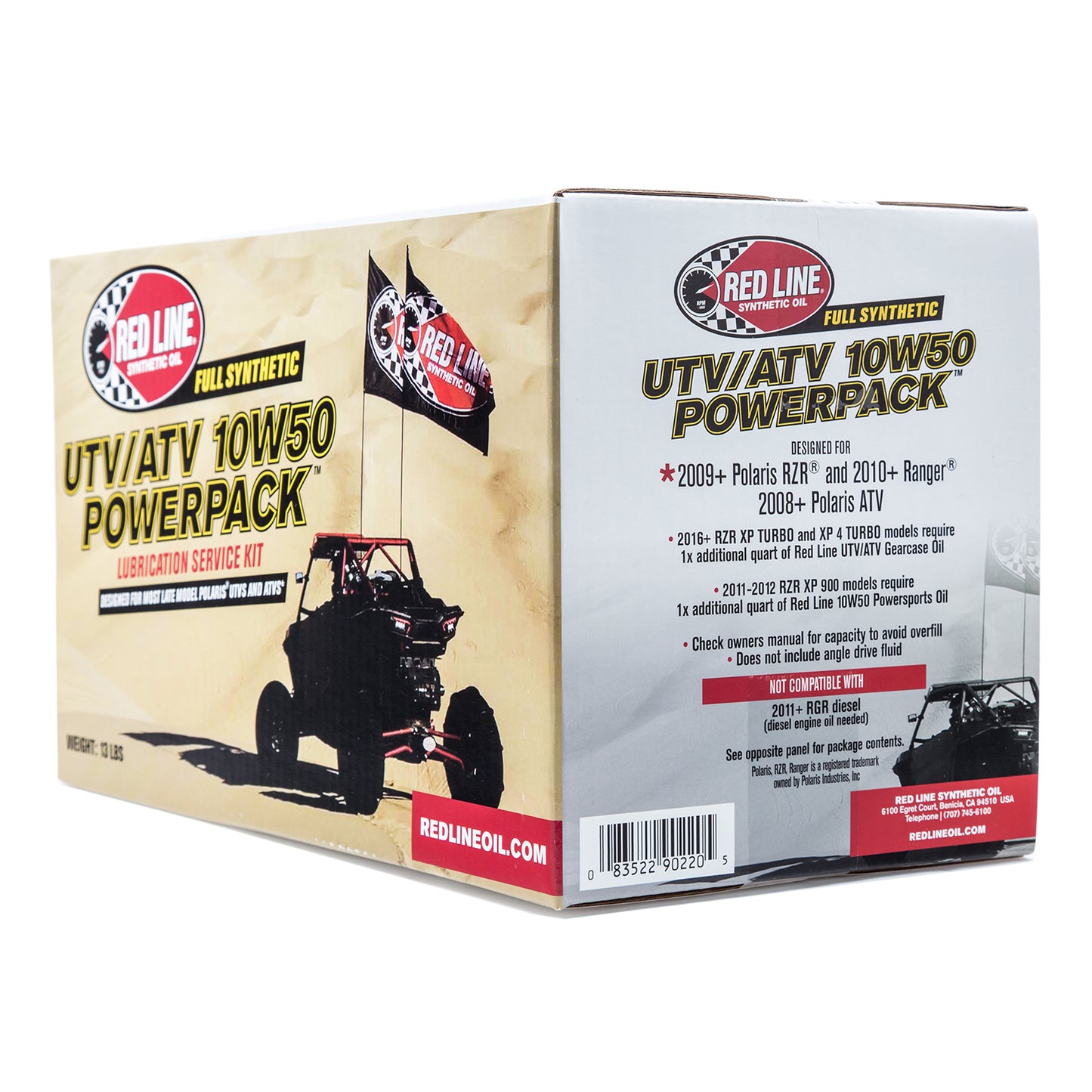 RedLine: 10W50 UTV/ATV Powerpack