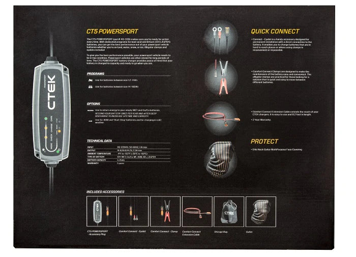 CTEK POWERSPORT KIT