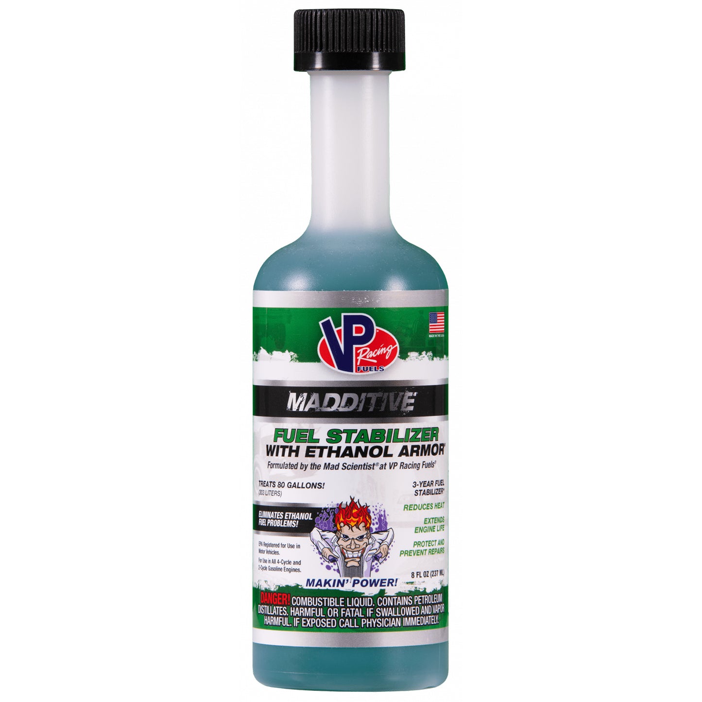 VP: Fuel Stabilizer With Ethanol Armor® – 2 & 4-Cycle Engines - 8oz.