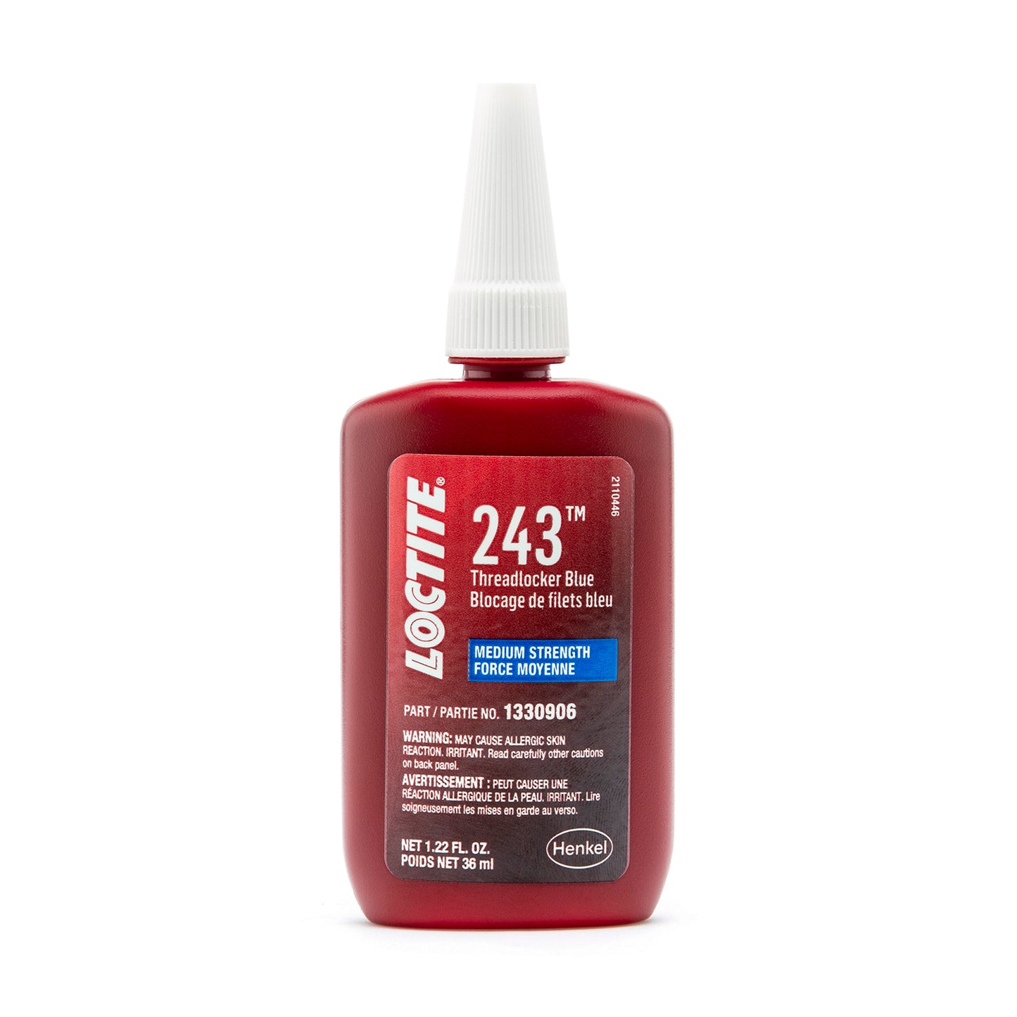 Loctite 243 Blue Medium Strength Threadlocker - 36 ML