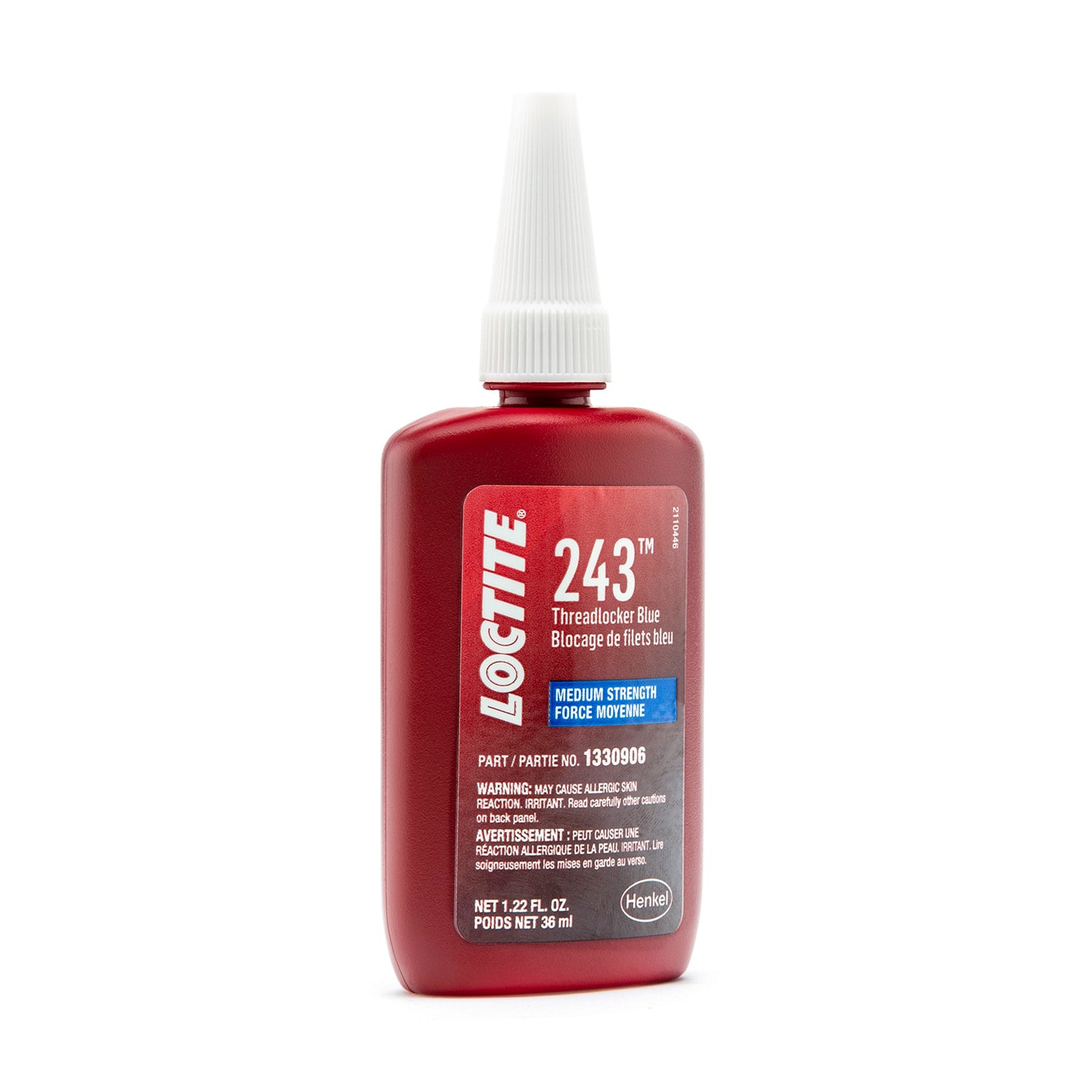 Loctite 243 Blue Medium Strength Threadlocker - 36 ML