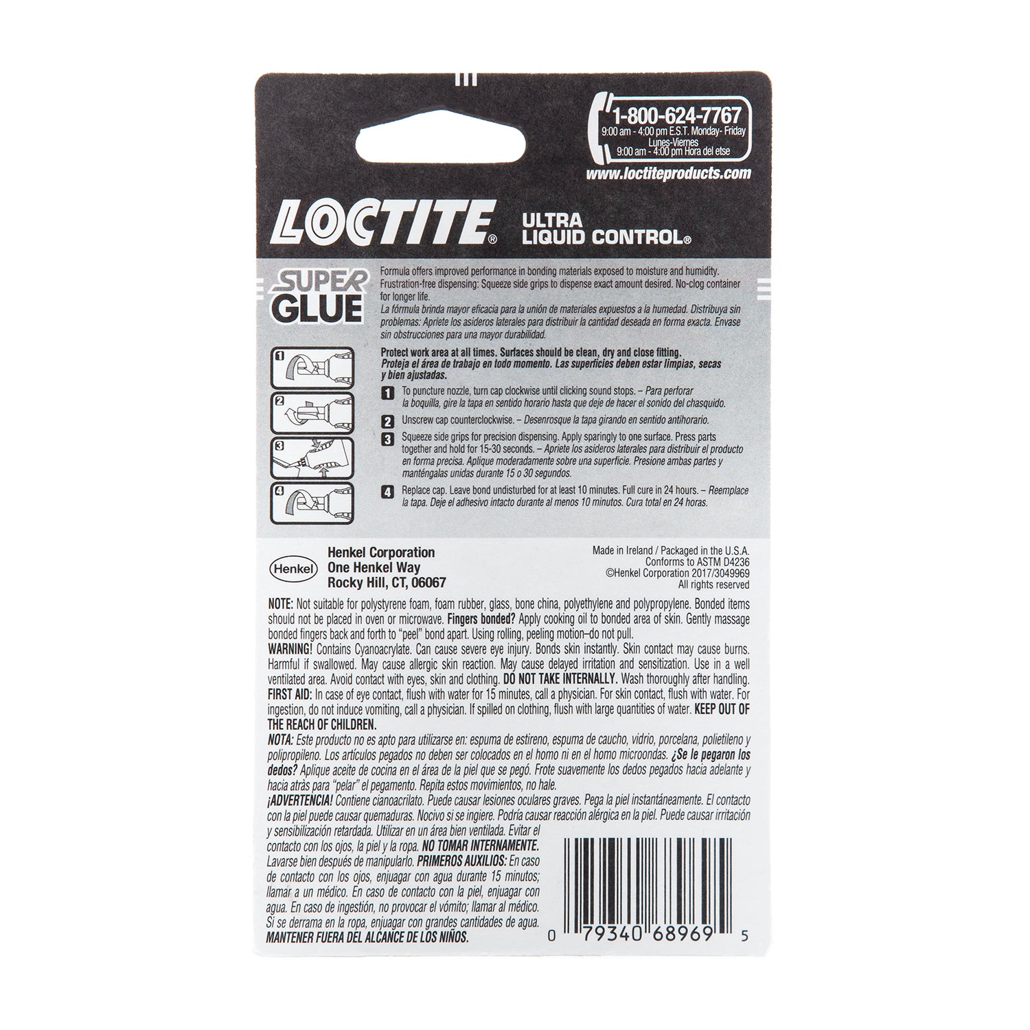 Loctite Super Glue Ultra Liquid Control - Instant Adhesive - 4gm data-zoom=