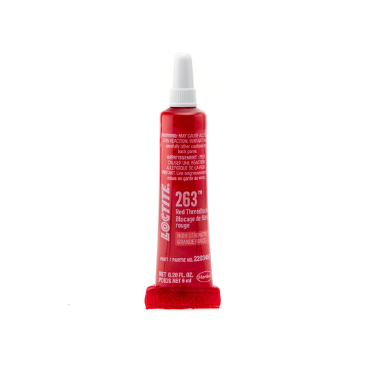 Loctite 263™ Threadlocker Red, Surface Insensitive - 6 ML