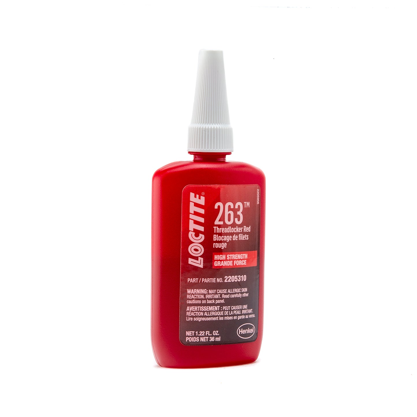 Loctite 263™ Threadlocker Red, Surface Insensitive - 36 ML