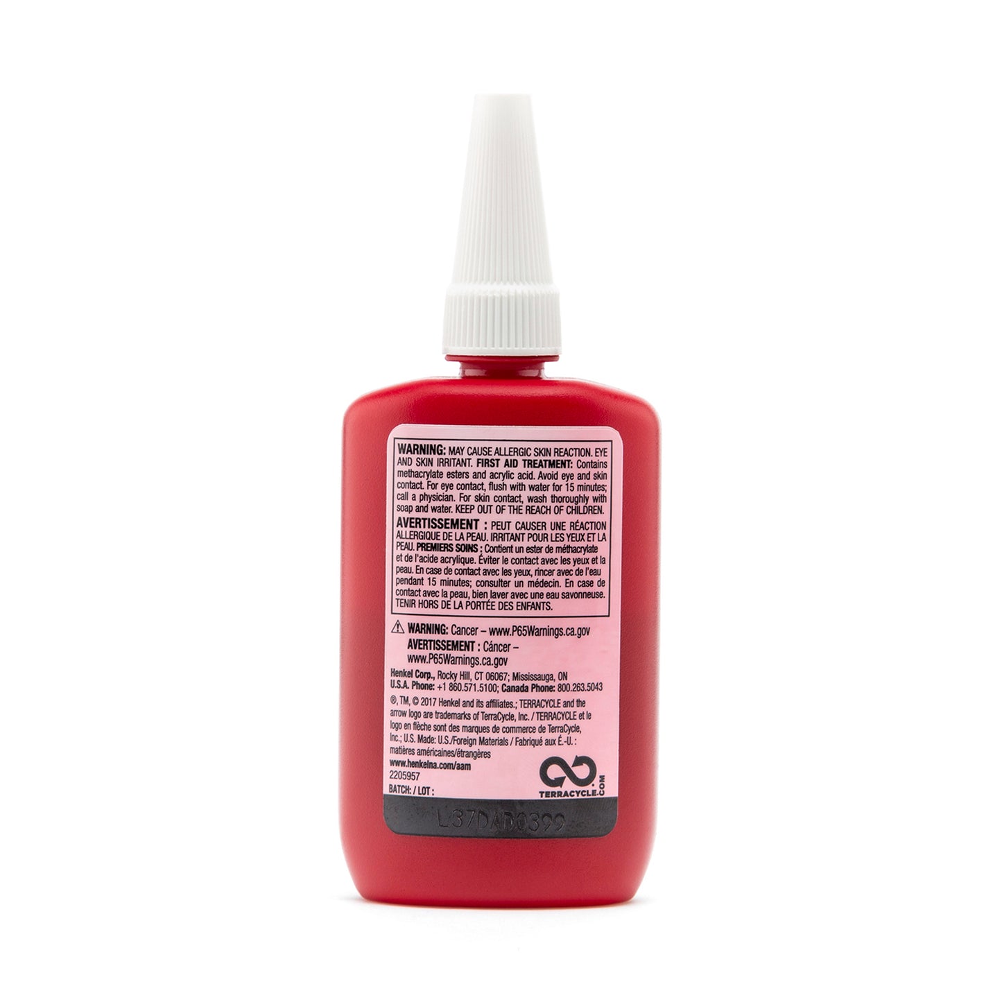 Loctite 263™ Threadlocker Red, Surface Insensitive - 36 ML