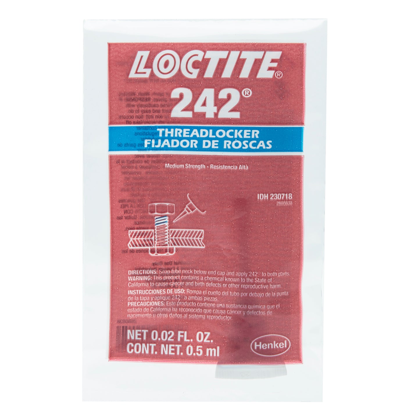 Loctite Threadlocker 242® - .5 ML