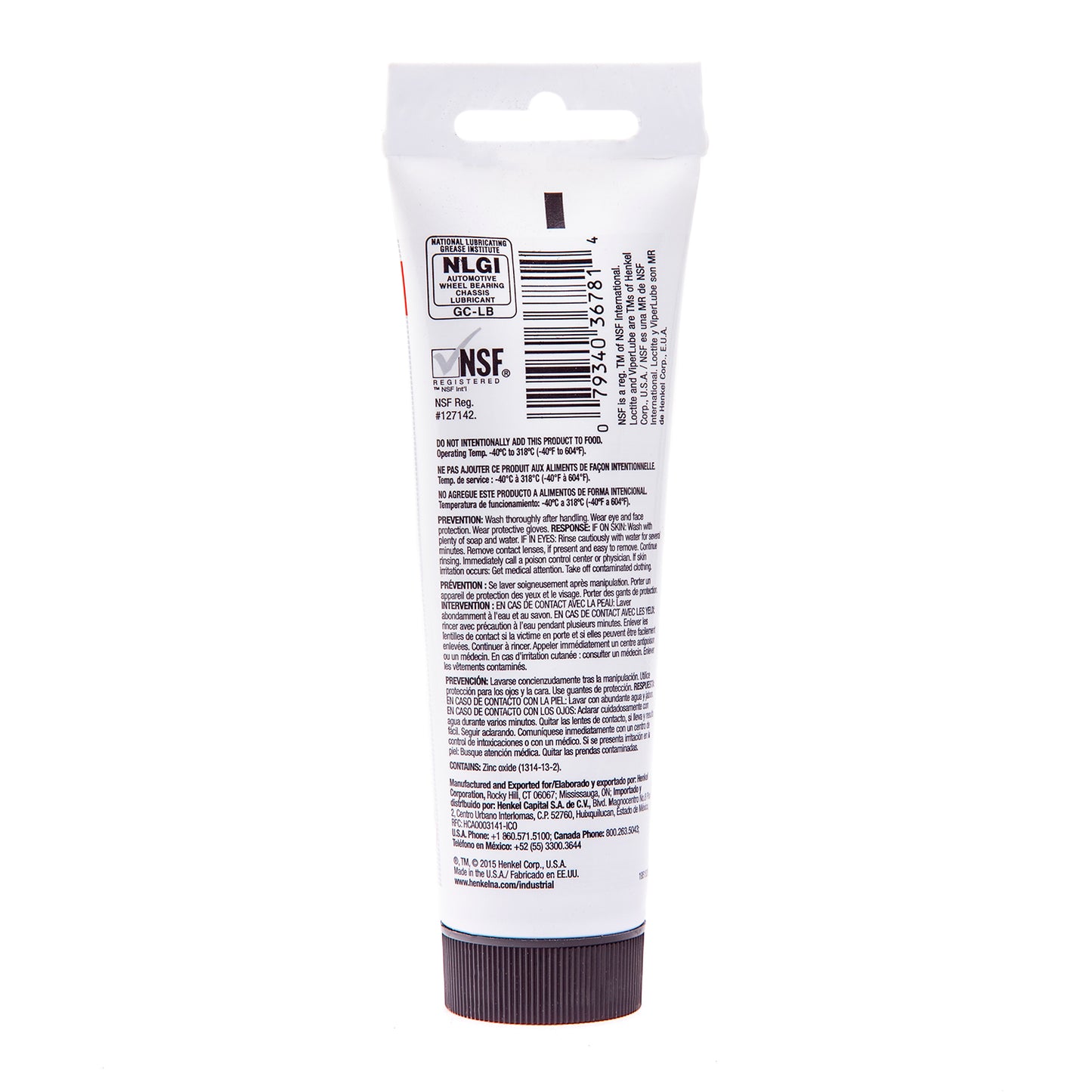 Loctite 8034 ViperLube® High Perf. Synthetic Grease - 3 oz.