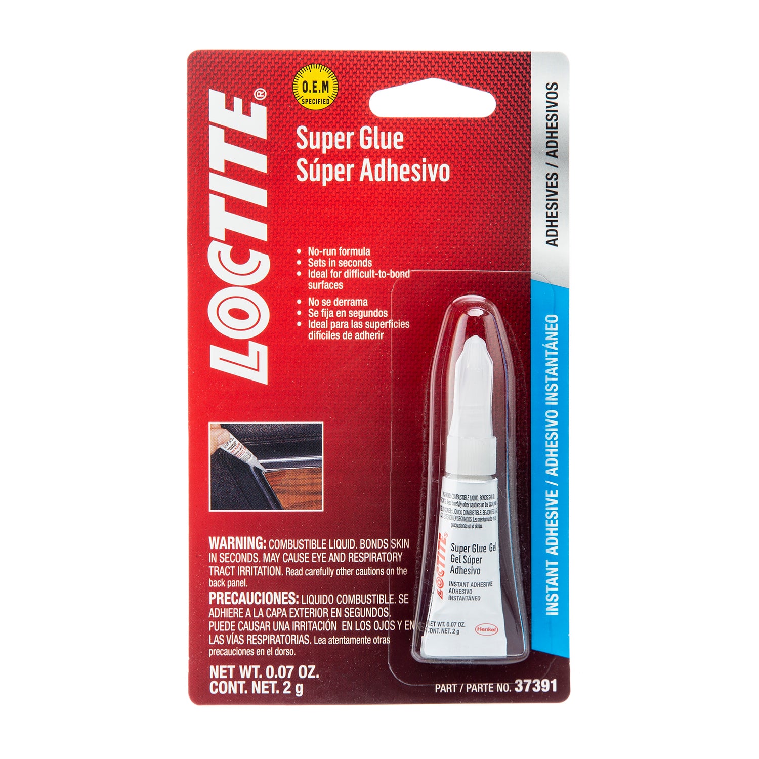 Loctite Quick Gel® Super Glue - 2g tube data-zoom=