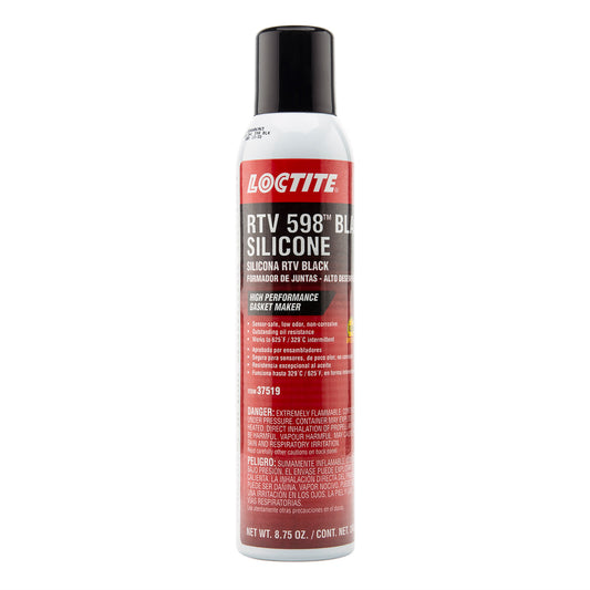 Loctite 598 RTV Black High Performance Silicone - 8.75 oz. can