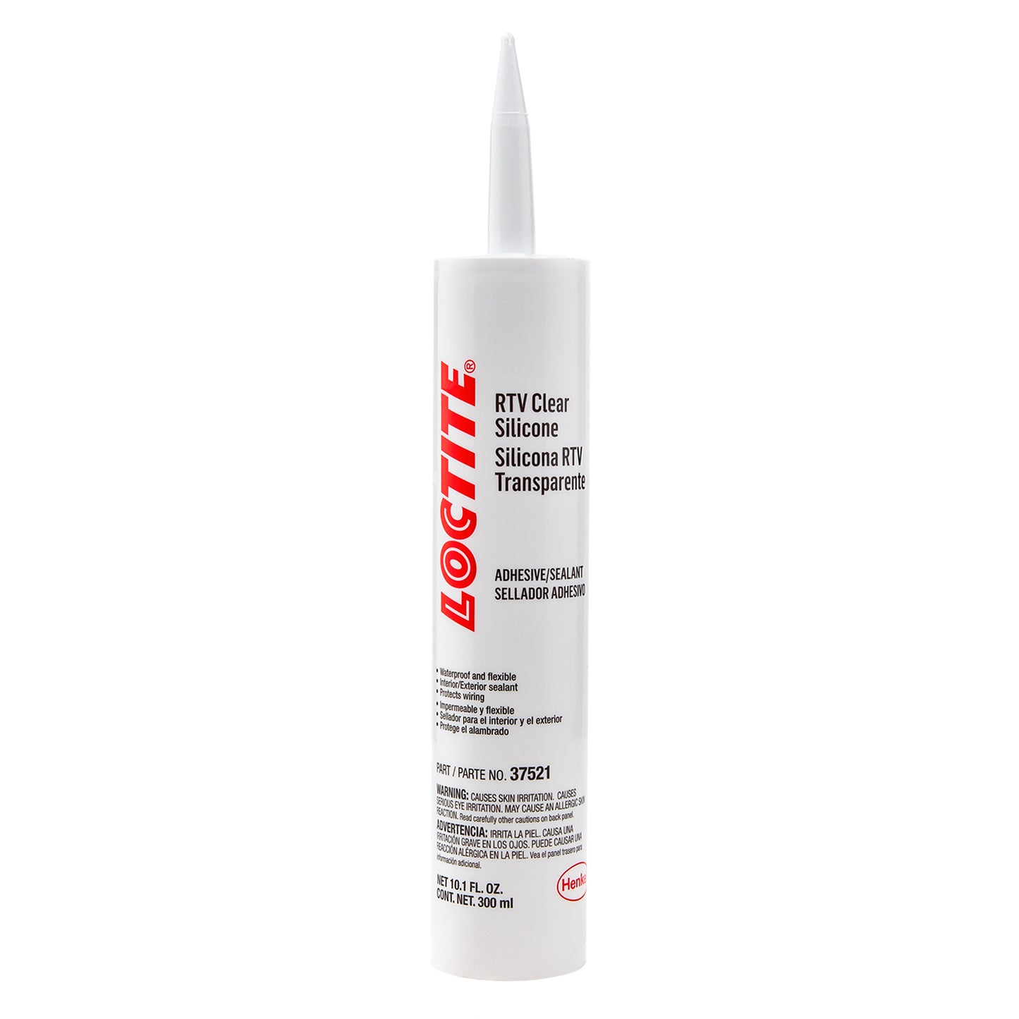 Loctite RTV Clear Silicone Adhesive/Sealant - 190 ML