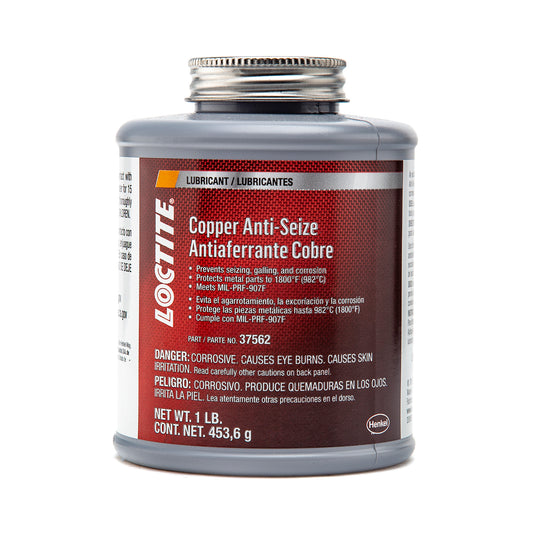 Loctite 8008 Copper Anti-Seize Lubricant - 1 LB Brushtop