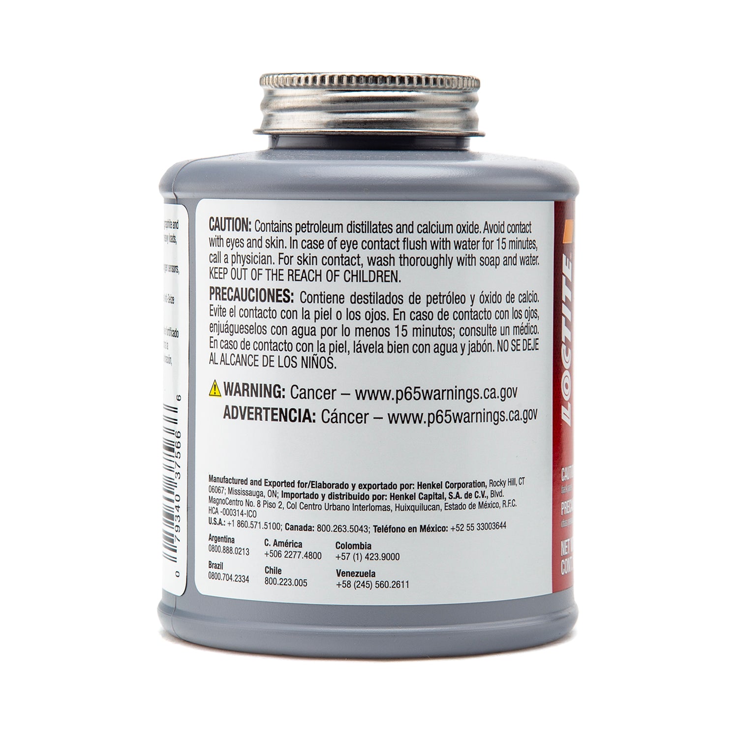 Loctite Silver Anti-Seize Lubricant - 1 lb. brush-top data-zoom=
