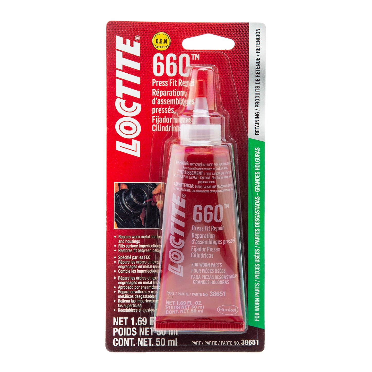 Loctite Press Fit Repair 660™ - 50 ML