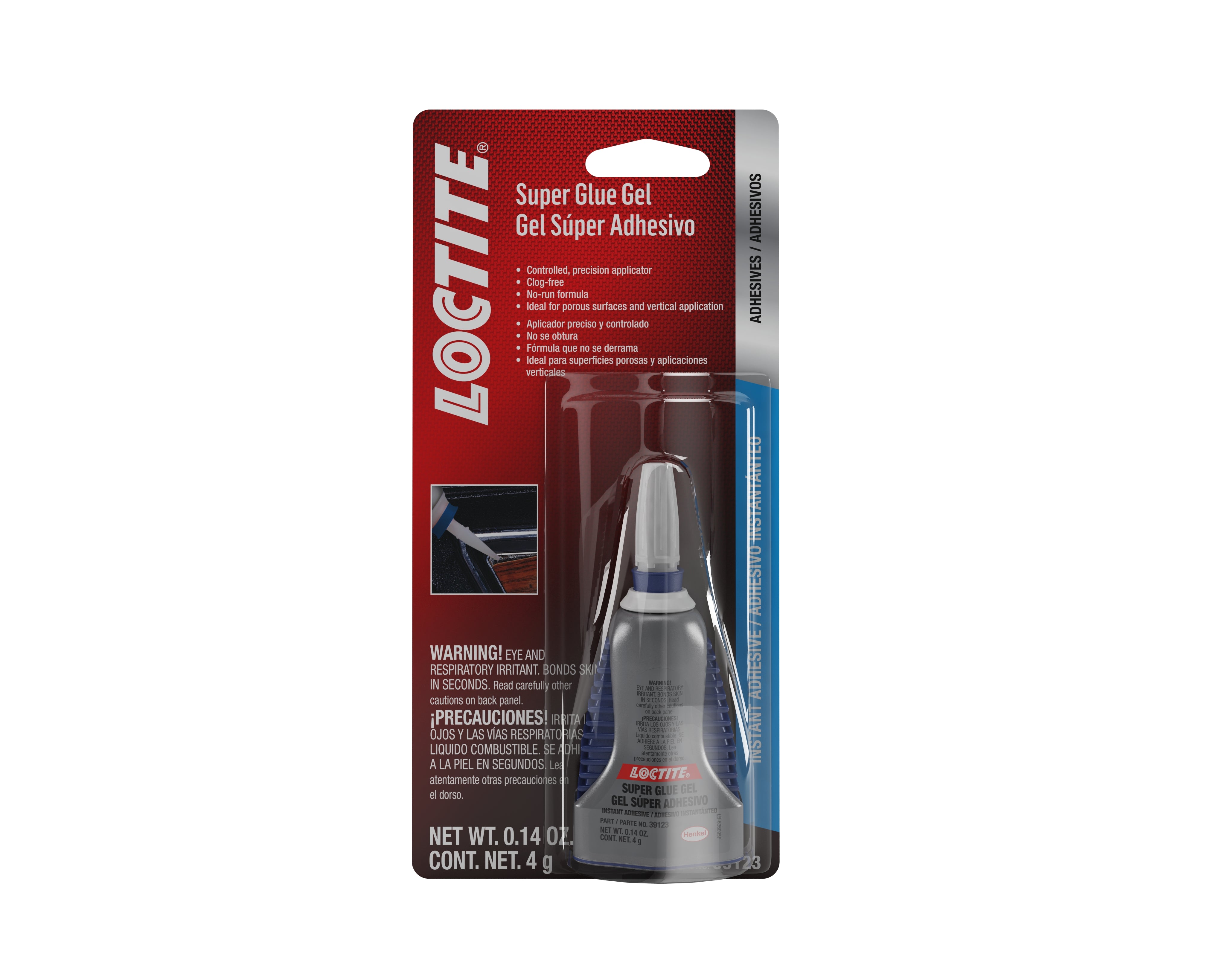 Loctite 454 QuickTite® Super Glue Gel - Instant Adhesive - 4g – R
