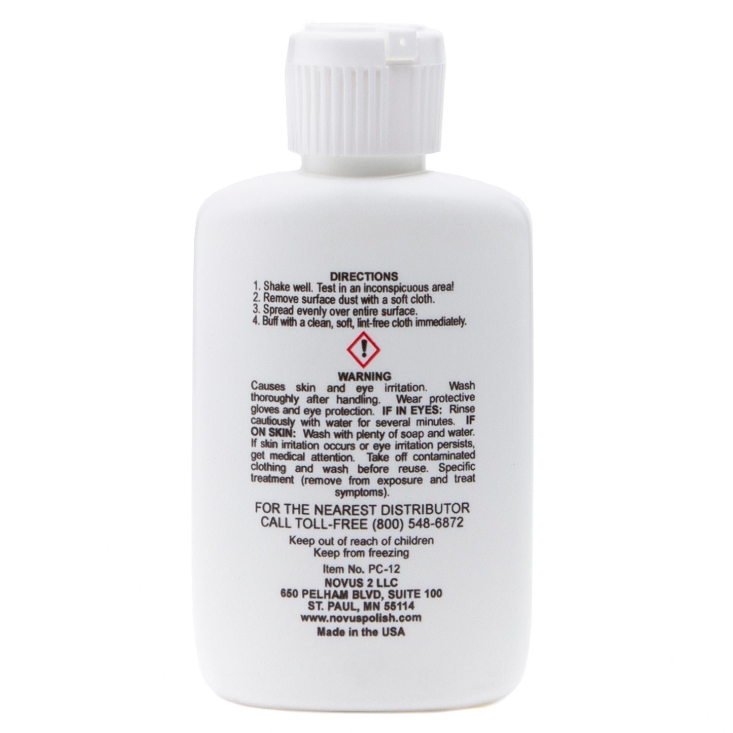 Novus - Plastic Clean & Shine - 2oz.
