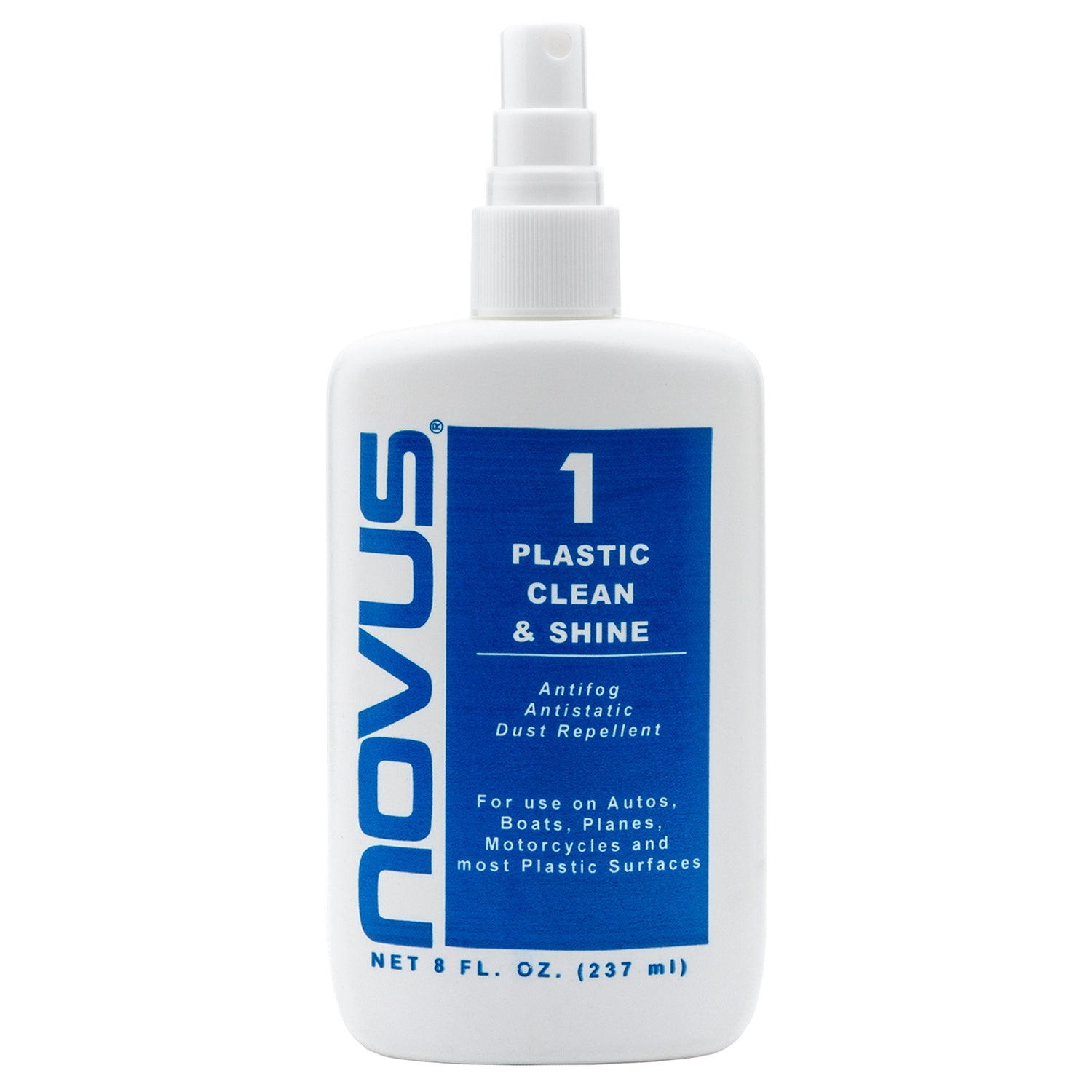 Novus - Plastic Clean and Shine - 8oz. – R/A Hoerr