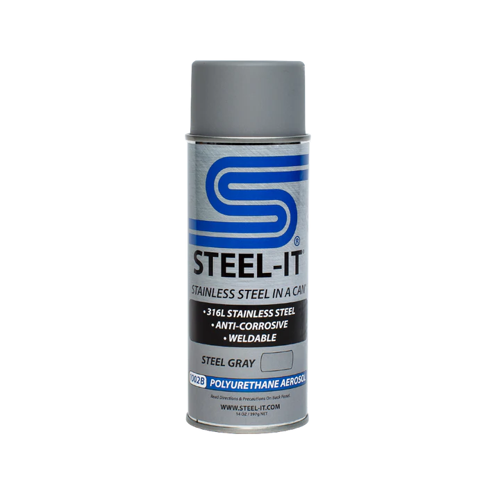 Steel-It: Steel Gray Polyurethane Aerosol 14oz. data-zoom=